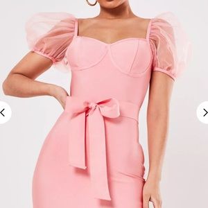 Missguided Pink dress